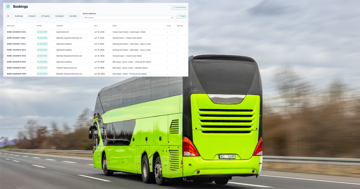 Coach Booking Software: From Customer Request to Confirmed Trip