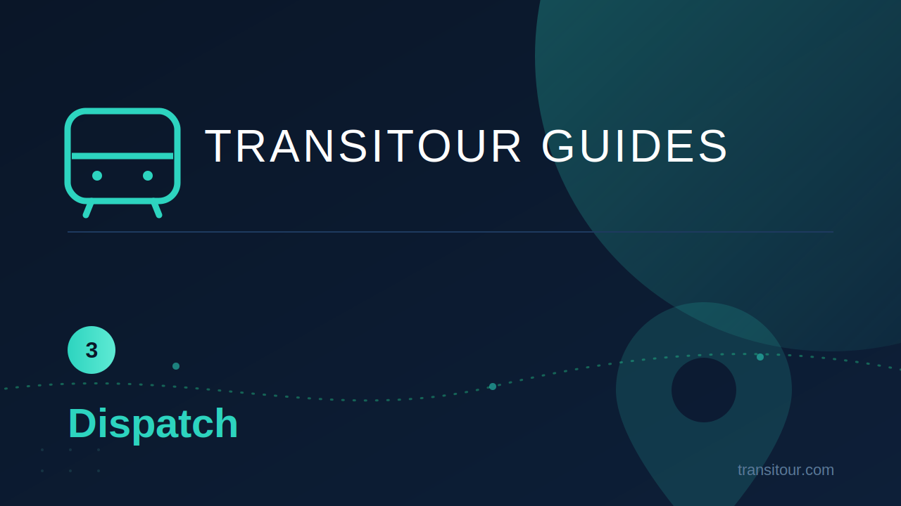 How to Use the Transitour Dispatch Board: Daily Operations Guide